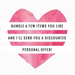 Bundle a few listings and I’ll send you an offer!